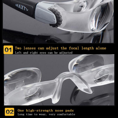 Adjustable Focus Fishing Telescope with Presbyopia & Gray Clip