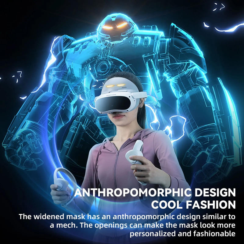 Comfortable Ice Silk Vr Face Cushion for Pico 4 Hibloks - 1Pc Ice Silk