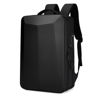 17.3 Gaming Backpack - Durable Hard Shell Black