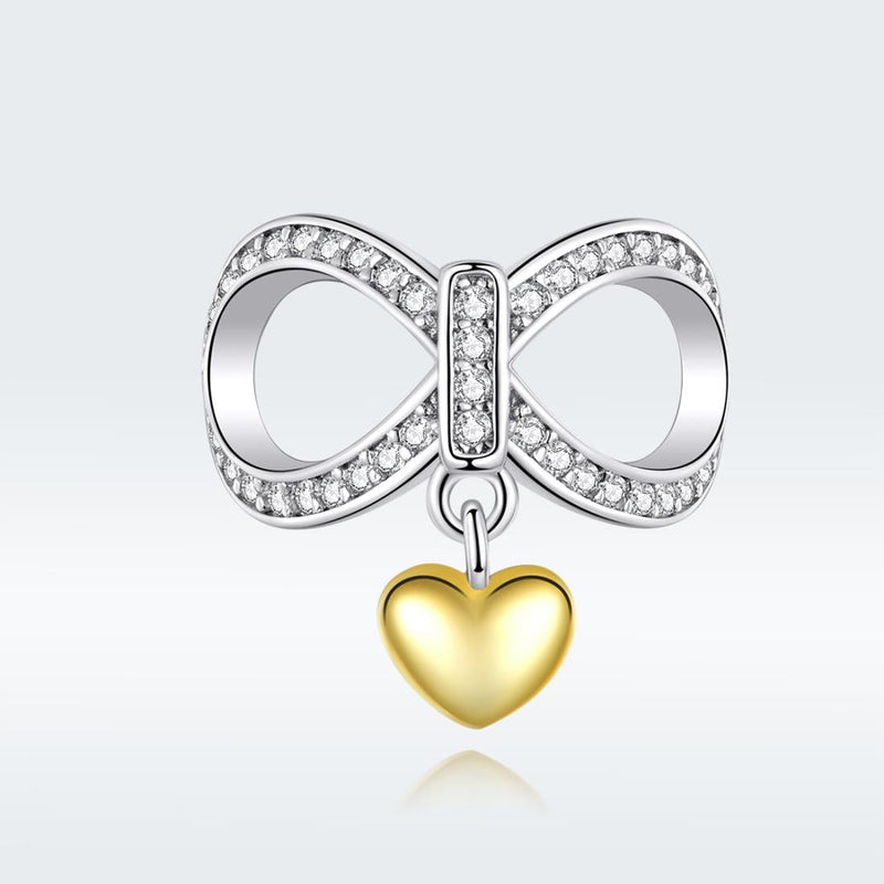 925 Sterling Silver Infinite Love Necklace & Bracelet Charm