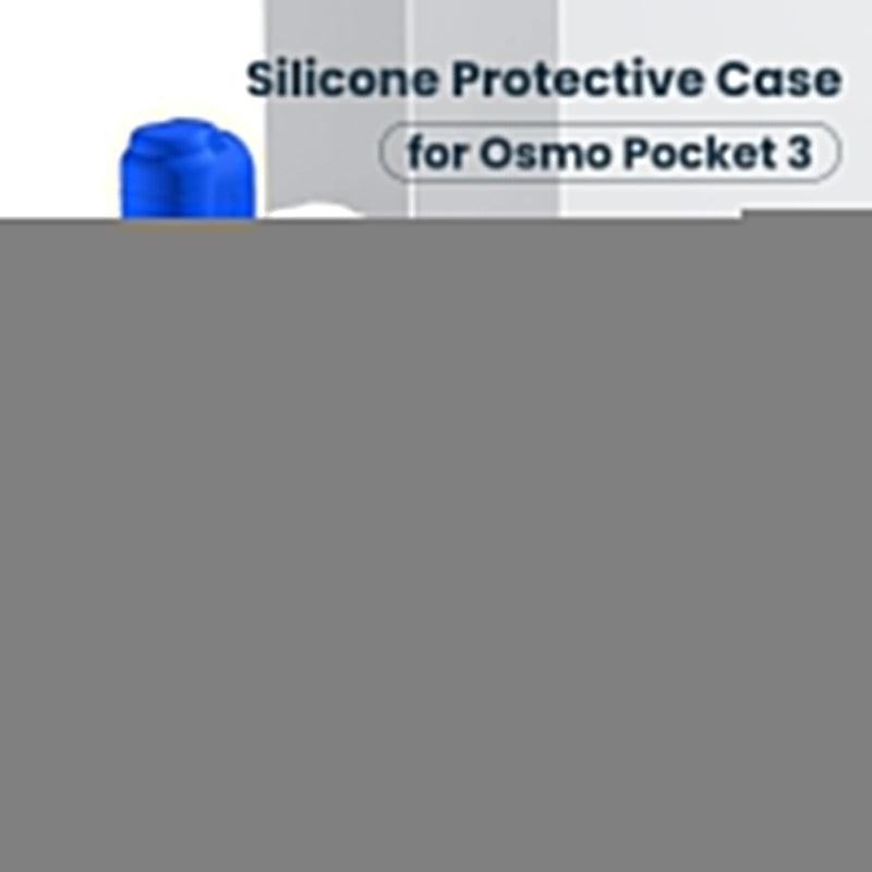 5-in-1 Silicone Case for Dji Pocket 3 Camera Accessories - 5 In 1 Gray