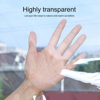 Double-layer Insulation Film for Indoor Windows - Windproof Warm Soundproof - 1.2x1.0 m