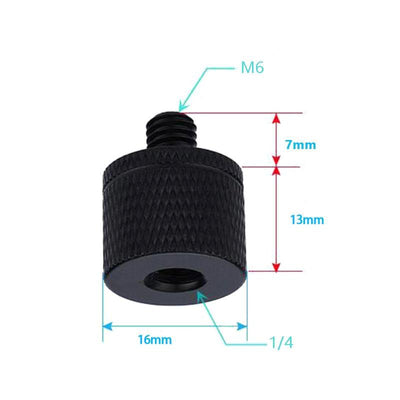 4-Piece A20 Screw Adapter 1 / 4 Female To M6 Male