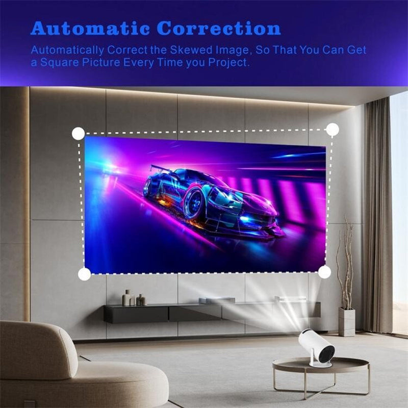 Portable Smart Projector With Android 11.0 System - 120 Lumen