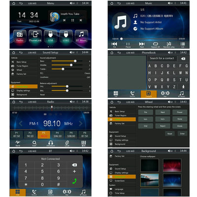 7 Inch Car Mp5 Player Carplay / Android Auto / Mirror Link / Bluetooth - Standard - With 12-Light Camera