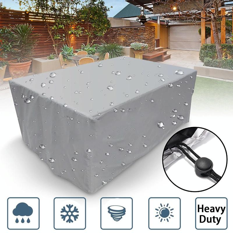 Waterproof Outdoor Furniture Cover - 244X244X30Cm