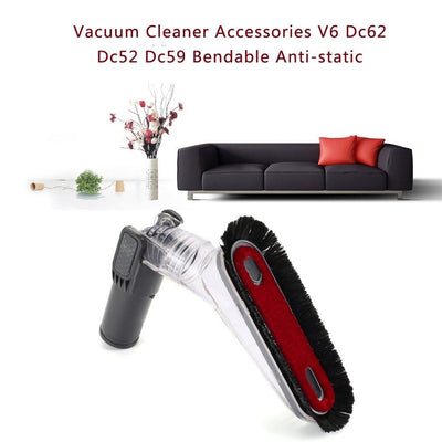 3-in-1 Bendable Anti-static Suction Head Kit for Dyson V6 / V7 / V8 / V9 / V10 Vacuum