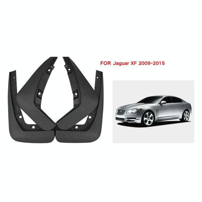 For Jaguar Xf 2009-2015 4Pcs / Set Car Auto Soft Plastic Splash Flaps Fender Guard