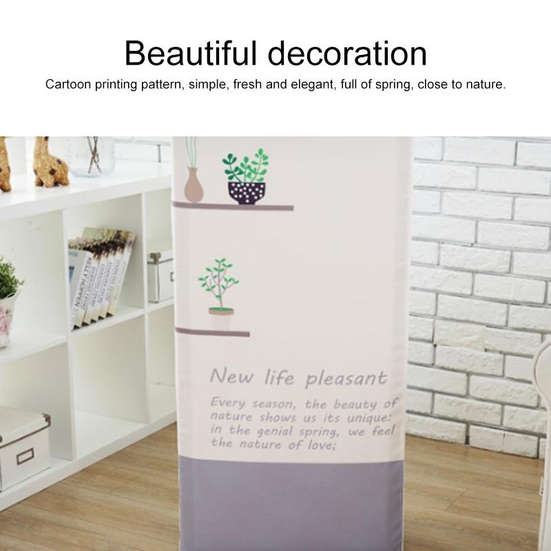 170x50x30cm Lucky Cat Fabric Dust Cover for Vertical Cabinet Air Conditioners