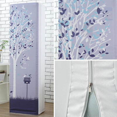 170x50x30cm Lucky Cat Fabric Dust Cover for Vertical Cabinet Air Conditioners