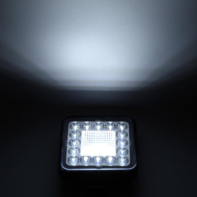 Car Square Work Light With 32Leds Smd - 2835 Lamp Beads