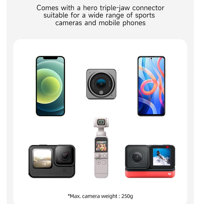 360 Degree Magnetic Backpack Clip Mount For Action Camera