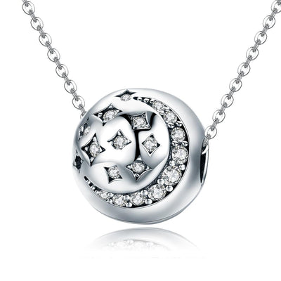 925 Sterling Silver Exquisite Star Diamond Beads For Diy Bracelets & Necklaces