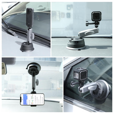 Suction Cup Arm Mount with Adapter and Screw