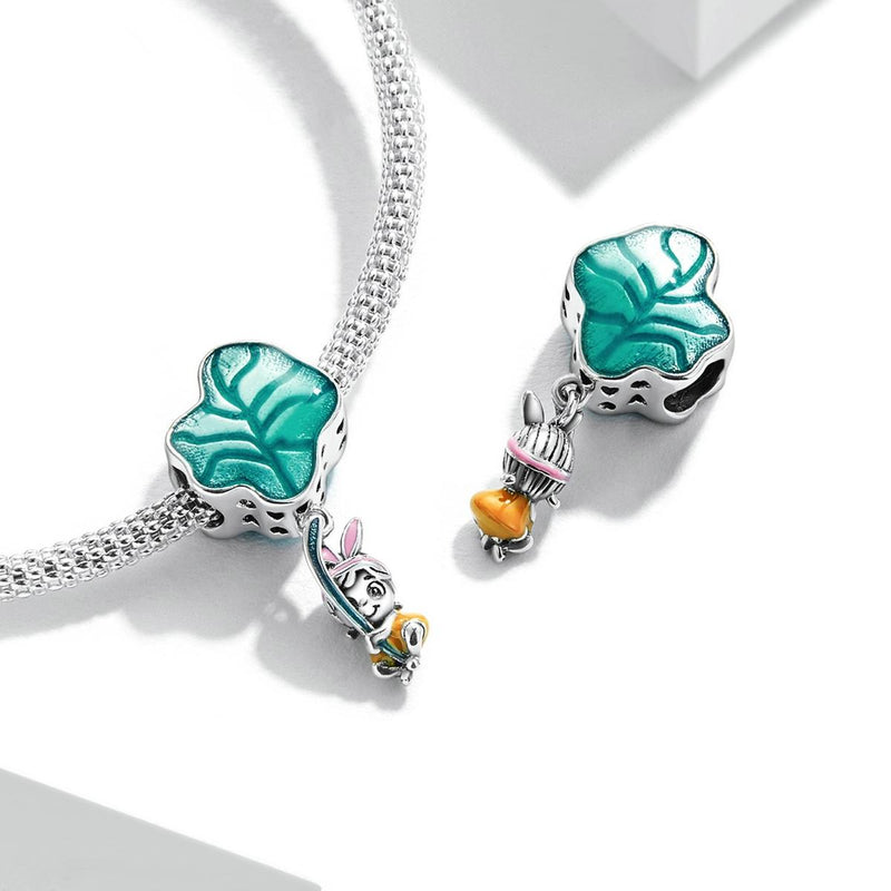 925 Sterling Silver Chilean Big Leaf Pendant