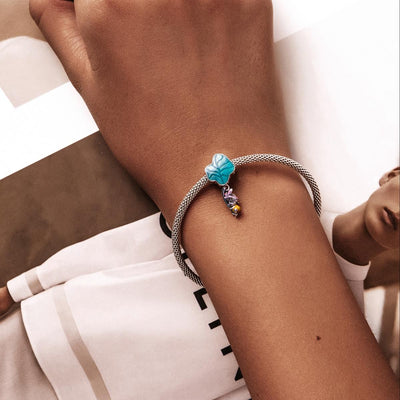 925 Sterling Silver Chilean Big Leaf Pendant