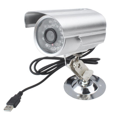 10M Night Vision Dvr Camera With Tf Card Slot - Silver