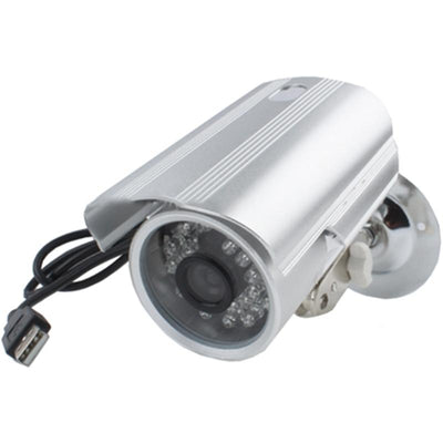 10M Night Vision Dvr Camera With Tf Card Slot - Silver