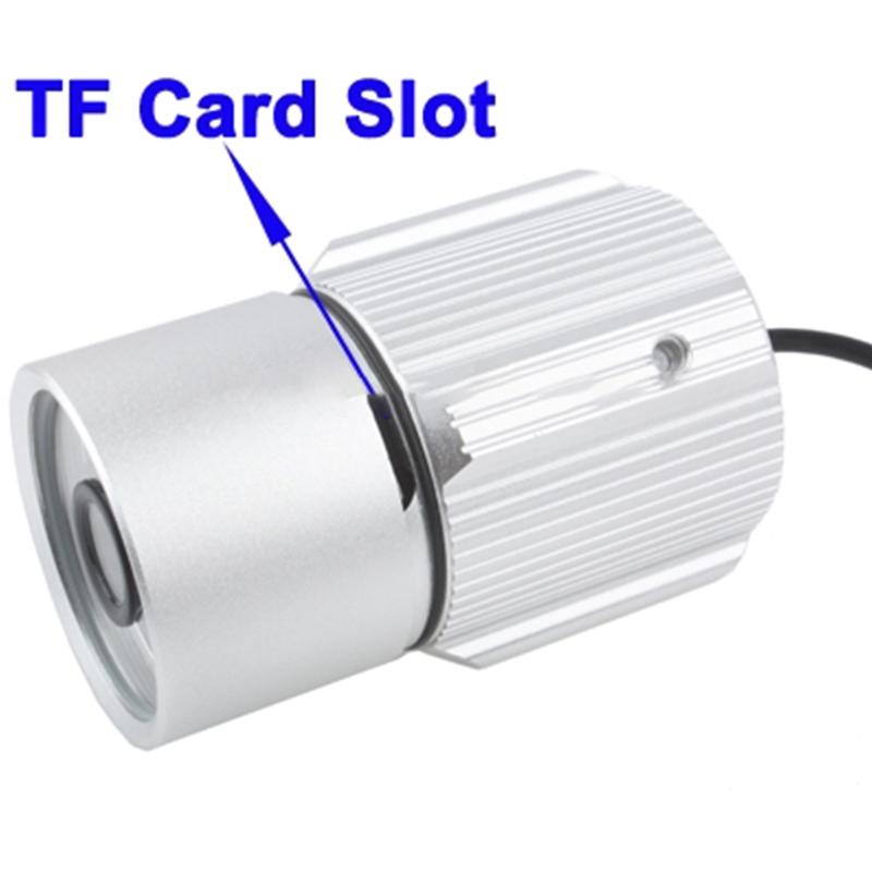 10M Night Vision Dvr Camera With Tf Card Slot - Silver
