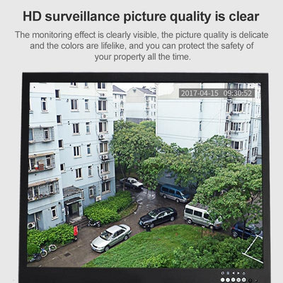 10M Night Vision Dvr Camera With Tf Card Slot - Silver