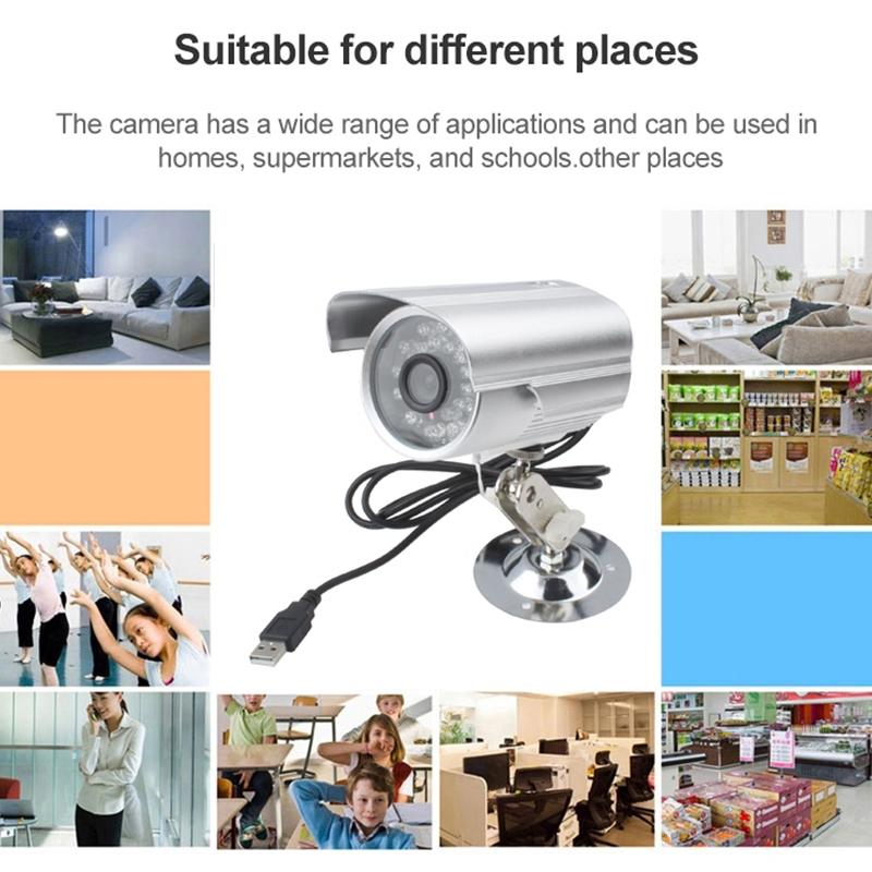 10M Night Vision Dvr Camera With Tf Card Slot - Silver