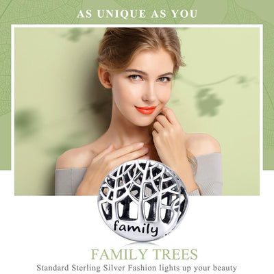 925 Sterling Silver Handmade Family Beaded Bracelet