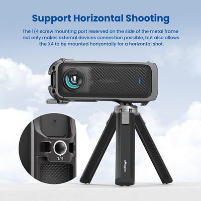 Amagisn Metal Protective Housing for Insta360 X4 - Quick Release