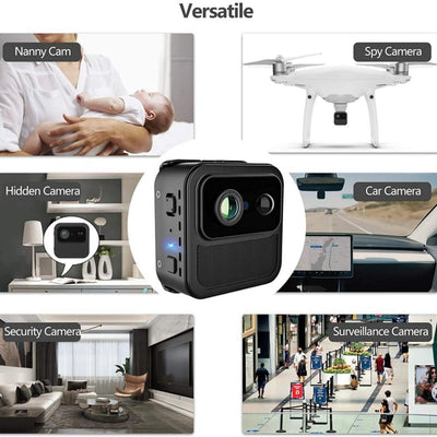 Portable Wifi Camera With Remote Monitoring And Night Vision