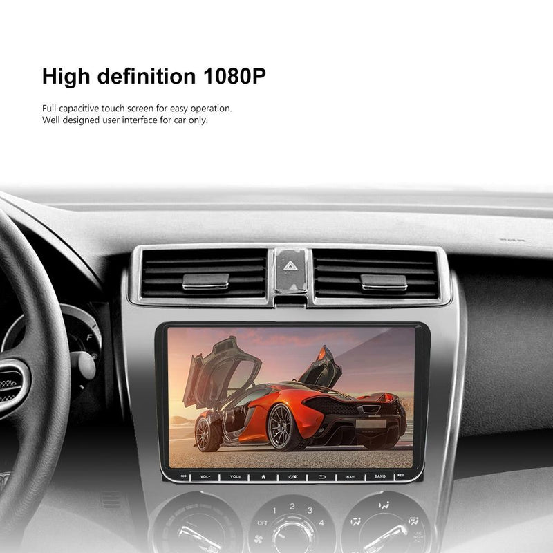 9 Inch Carplay Android10.0 Navigator For Volkswagen - 1 + 16G - Standard + 12Lights Camera