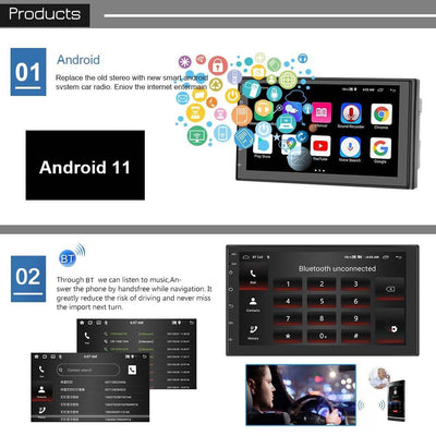 9 Inch Android Car Navigation Player + Ahd Camera - Wifi 2 + 32G Universal Central Control