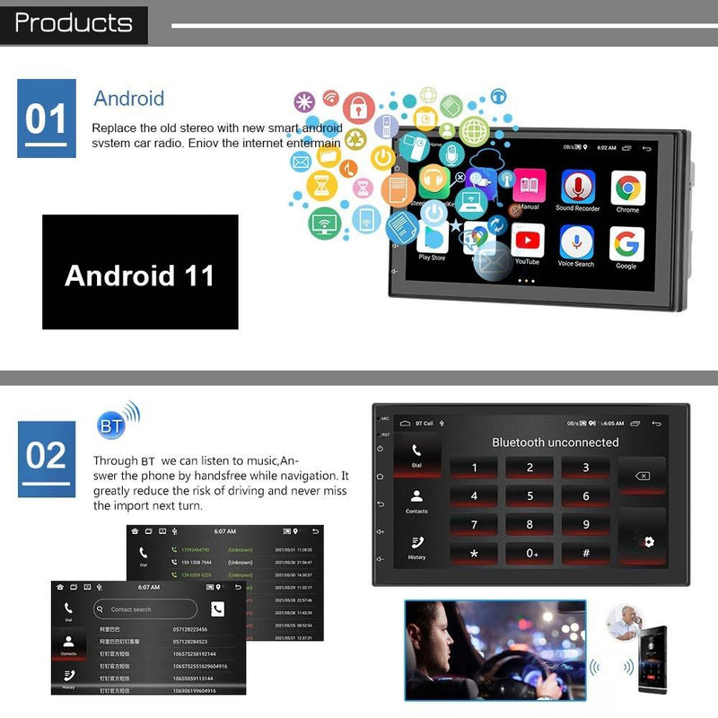 9 Inch Android Car Navigation Player + Ahd Camera - Wifi 2 + 32G Universal Central Control