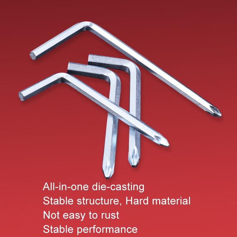 10-piece Scooter Repair Tool Set with Hex Wrench and Cross Bit