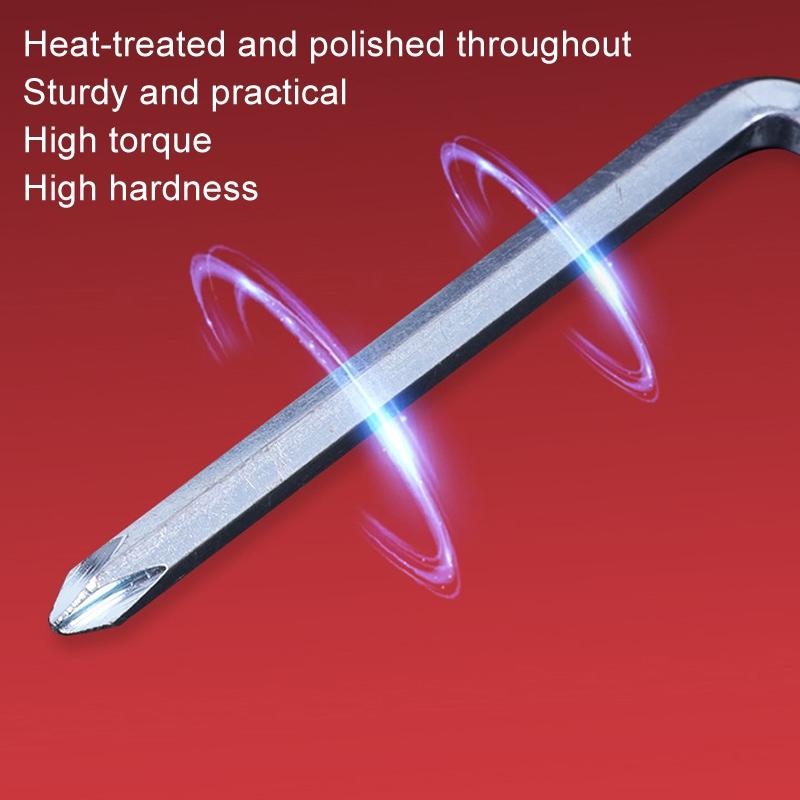 10-piece Scooter Repair Tool Set with Hex Wrench and Cross Bit