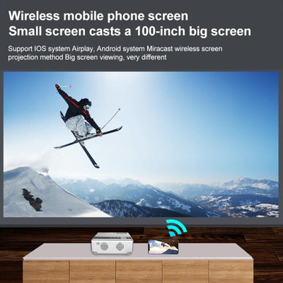 Smart Led Projector - 120 Ansi Lumens 1280X720P Basic Version