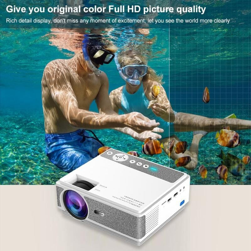 Smart Led Projector - 120 Ansi Lumens 1280X720P Basic Version