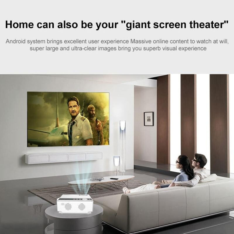 Smart Led Projector - 120 Ansi Lumens 1280X720P Basic Version