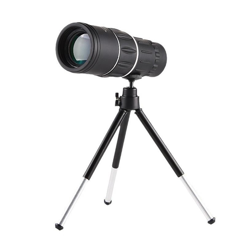 High Definition Monocular Telescope For Outdoor Bird Viewing - 16X52 Green Film - 16X52 With Clip+Tripod