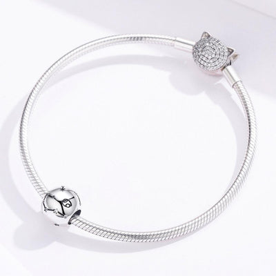 925 Sterling Silver Diy Zodiac Bracelet Beads Cancer Style - Cancer