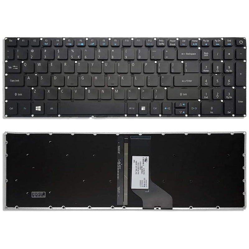 Portable Keyboard for Laptops - Compact and Durable - For Acer E5-573 / E5-575