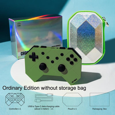 Silver Gamepad for Switch - Tooth-shaped