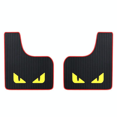 2Pcs Car Tire Mud Flap Modification Plastic Anti-Splash Mud Flap Fender Guard - Cat Eye - Large Blank