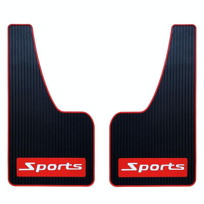 2Pcs Car Tire Mud Flap Modification Plastic Anti-Splash Mud Flap Fender Guard - Cat Eye - Large Blank