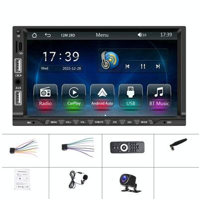 7 Inch Car Mp5 Player Carplay / Android Auto / Mirror Link / Bluetooth - Standard - With Ahd Camera