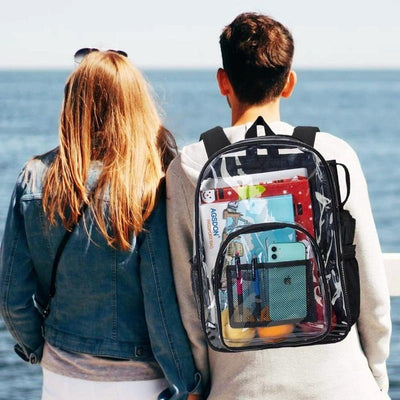 Waterproof Pvc Backpack for Students - Compact and Durable - Small Pink