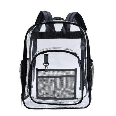 Waterproof Pvc Backpack for Students - Compact and Durable - Small Pink