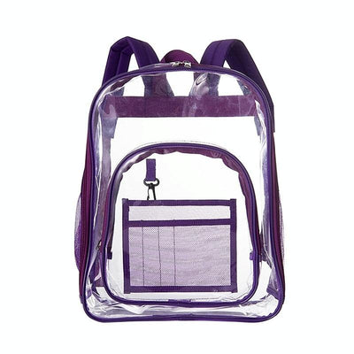 Waterproof Pvc Backpack for Students - Compact and Durable - Small Pink