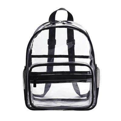 Waterproof Pvc Backpack for Students - Compact and Durable - Small Pink