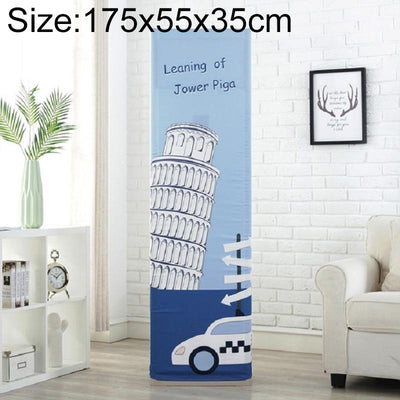 Vertical Cabinet Air Conditioning Cover - All-inclusive Fabric - 175x55x35cm - Tall Building