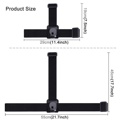Adjustable Elastic Mount Belt for Action Cameras