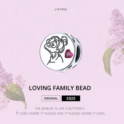 925 Sterling Silver Floral Beaded Diy Jewelry Set